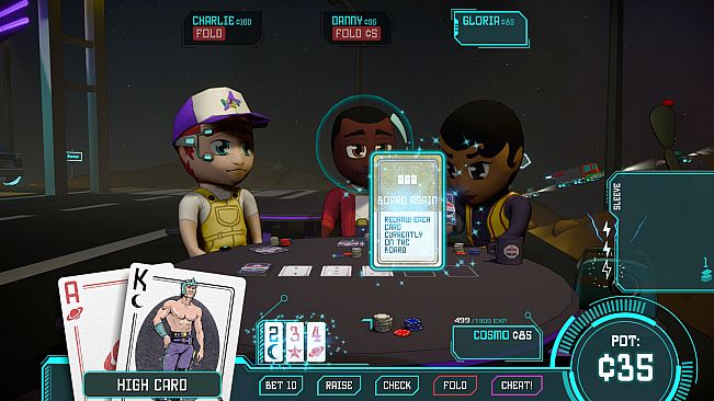 Cosmo Cheats at Poker