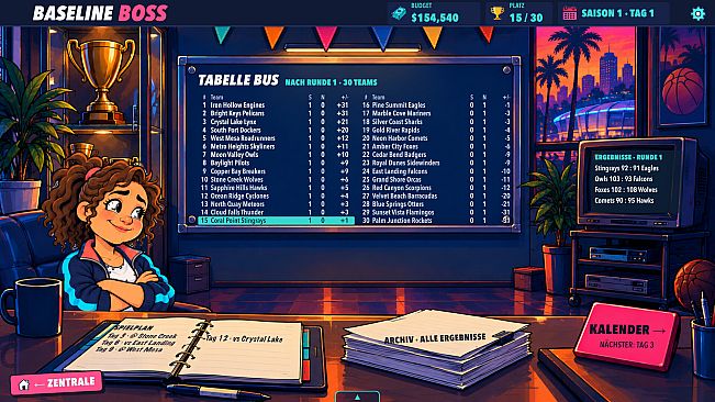 Baseline Boss: The Basketball Manager
