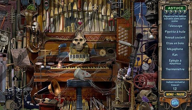 Mystery Case Files: Ravenhearst - French