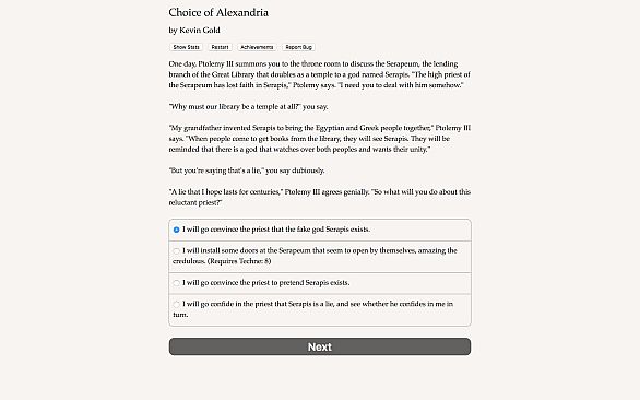 Choice of Alexandria