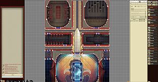 Fantasy Grounds - Starfinder RPG - Starfinder Flip-Mat - Star Knight Starships