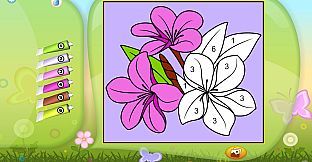 Color by Numbers - Flowers