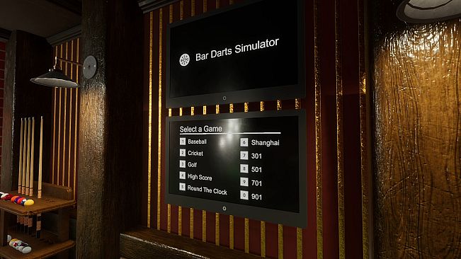 Bar Darts Simulator