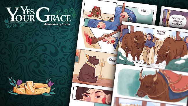 Yes, Your Grace - Anniversary Comic