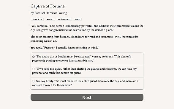 Captive of Fortune