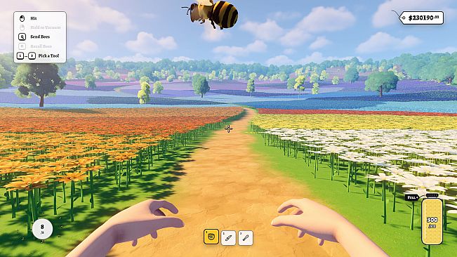 A Game About Bees, Flowers and Vacuum