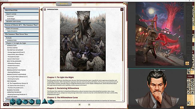 Fantasy Grounds - Pathfinder 2 RPG - Season of Ghosts AP 1: The Summer that Never Was