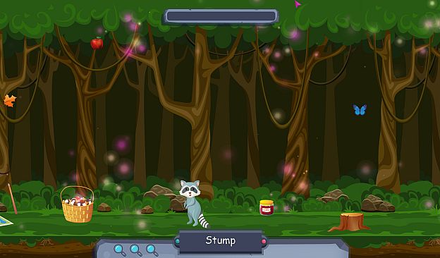 Searching for objects in the forest