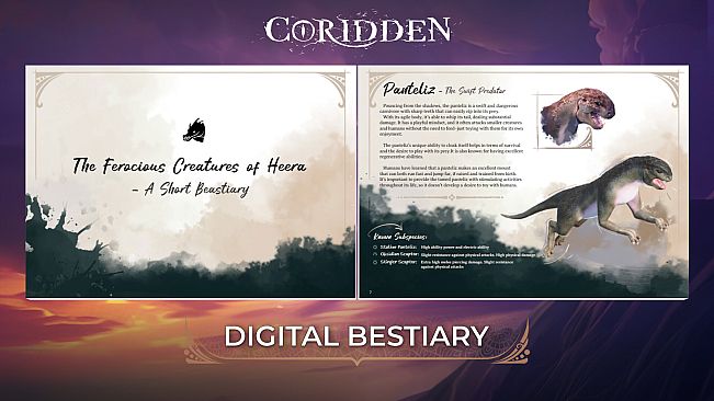Coridden - Digital Bestiary