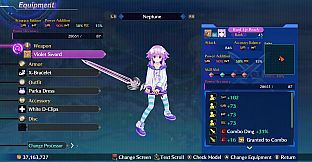 Megadimension Neptunia VIIR - 4 Goddesses Online Novice Class Weapon Set
