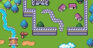 RPG Maker MZ - Super Retro World - Overworld Pack