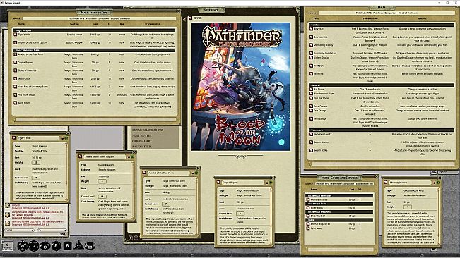 Fantasy Grounds - Pathfinder RPG - Pathfinder Companion: Blood of the Moon