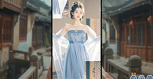 Ancient Style Girl Dynamic Jigsaw Puzzle