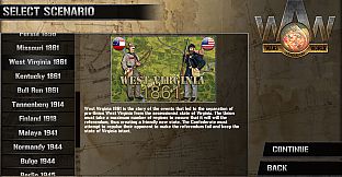 Wars Across the World: West Virginia 1861