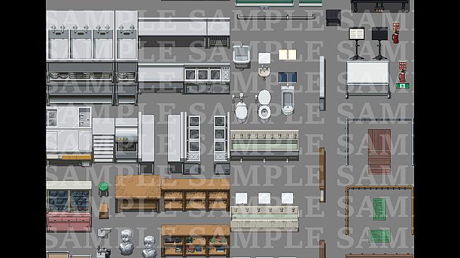 RPG Maker MZ - DorapixelMapChips - Modern JP Schools