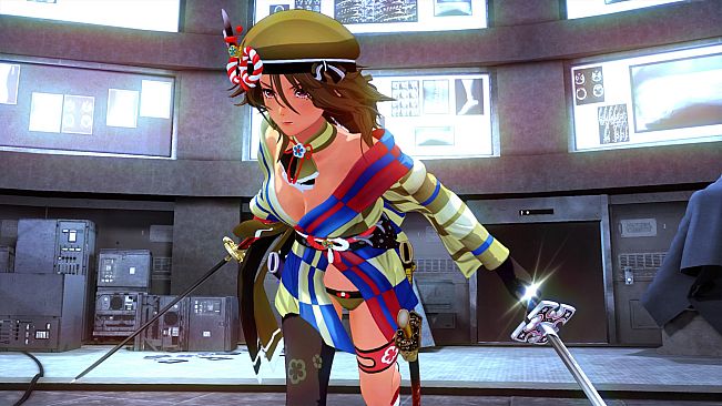 OneeChanbara ORIGIN - Exclusive Aya Costume: Saki's Fantasy Brocade Yellow