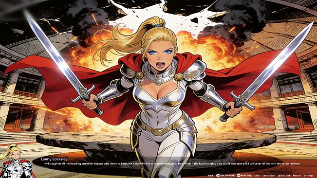 OKeverything：3 werewolf female castle owners & a super black gardener - DLC British Warrior and Female Knight