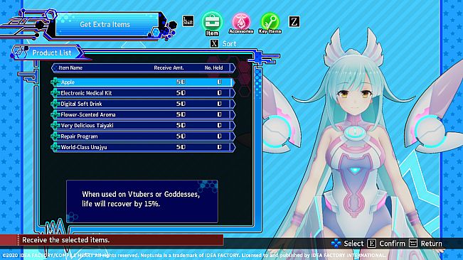 Neptunia Virtual Stars - Electronic Fairy Project x Kokounoakumu-Nightmare- Pack