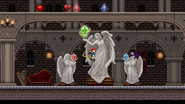 Pixel Game Maker MV - The Demon's Dark Castle: Explorative-Platformer Resource Pack