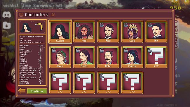 Time Survivors: Chapter 0