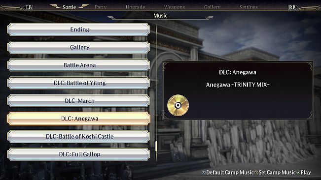 WARRIORS OROCHI 4 - BGM Pack 1