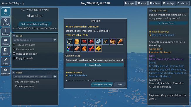 Dive Log: A Focus Voyage