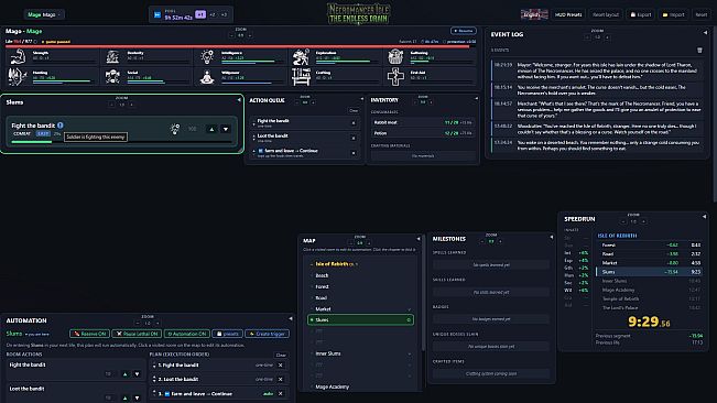 Necromancer Idle: The Endless Drain