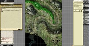 Fantasy Grounds - Pathfinder RPG - Pathfinder Flip-Mat - Classic Hill Country