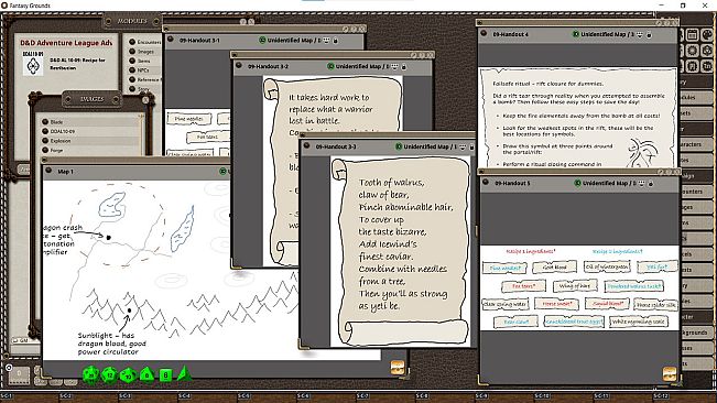 Fantasy Grounds - D&D Adventurers League 10-09 Recipe for Retribution
