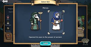 3 Minute Heroes - Horus (Plague Doctor Skin)