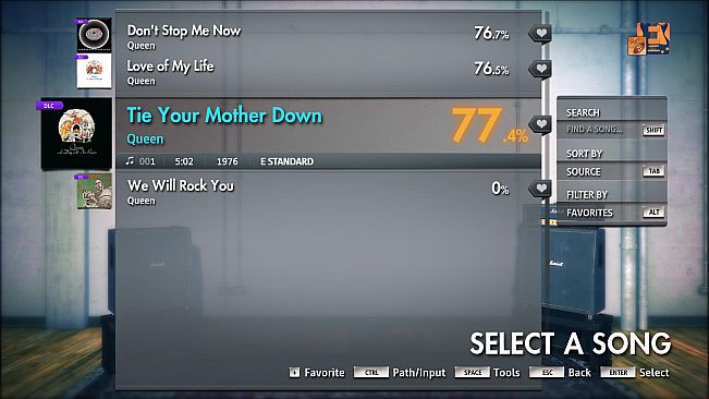 Rocksmith 2014 Edition – Remastered – Queen - “Tie Your Mother Down”