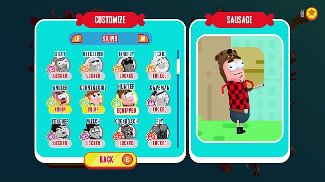 Run Sausage Run: Fish, Plant and Hunt