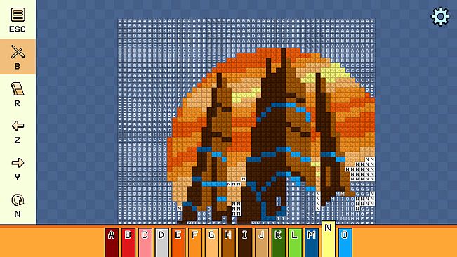 Pixel Cross Stitch - Alien Worlds Pack 2