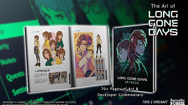 Long Gone Days Art Book
