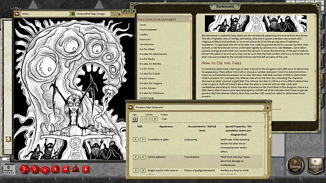 Fantasy Grounds - The Dungeon Alphabet