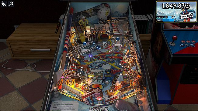 Zaccaria Pinball  - Winter Sports Deluxe Pinball Table