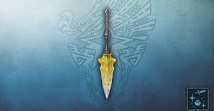 Monster Hunter World: Iceborne - Pendant: Amber Crystal Knife