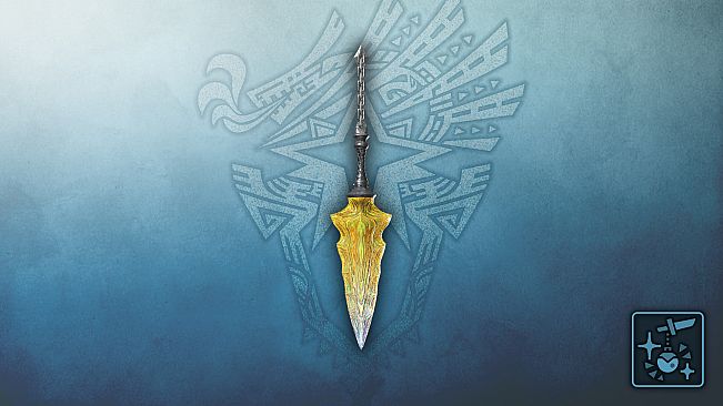 Monster Hunter World: Iceborne - Pendant: Amber Crystal Knife