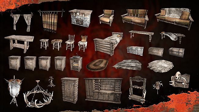 SCUM Woodland Furniture Pack