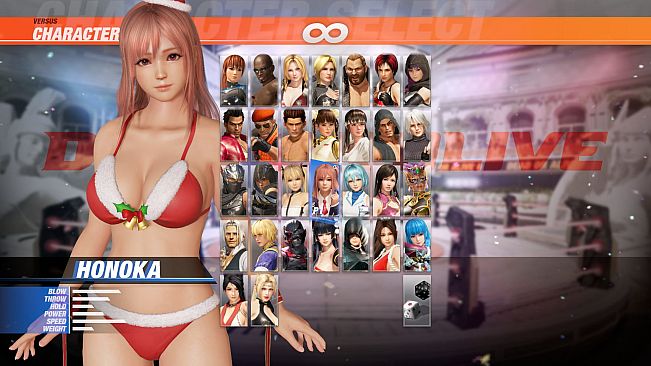 DOA6 Santa Bikini Set