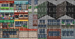 RPG Maker MV - DorapixelMapChips - Modern JP Custom