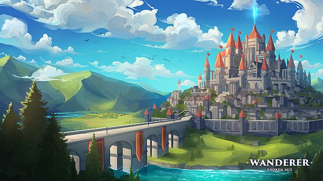 WANDERER: Broken Bed - Big Wallpapers Pack