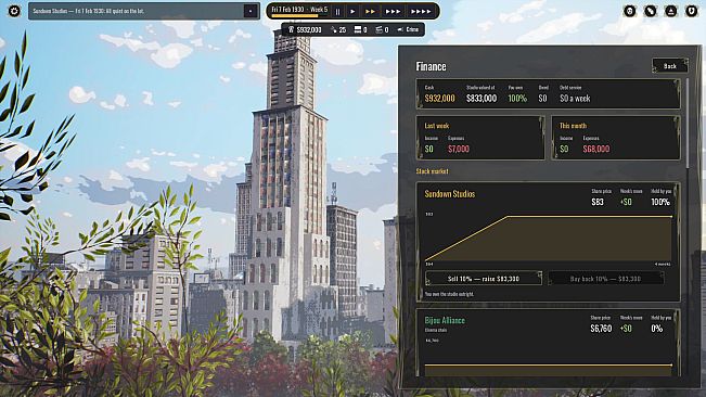 Backlot: Hollywood Studio Tycoon