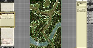 Fantasy Grounds - Pathfinder RPG - Pathfinder Flip-Mat: Enormous Forest