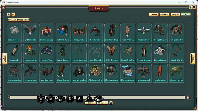 Fantasy Grounds - Devin Night Pack 177: OSR Classic Monsters