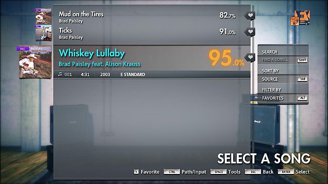 Rocksmith 2014 Edition – Remastered – Brad Paisley ft. Alison Krauss- “Whiskey Lullaby”