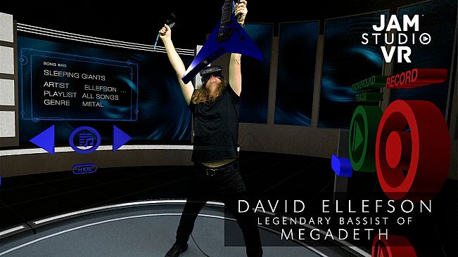 Jam Studio VR - David Ellefson Metal Factory
