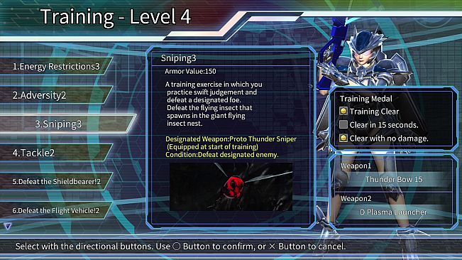 EARTH DEFENSE FORCE 4.1 WINGDIVER THE SHOOTER - TRAINING MODE