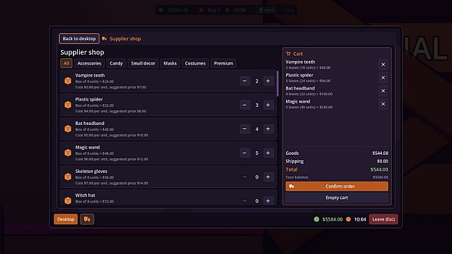 Halloween Shop Simulator