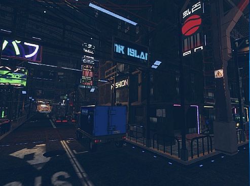 VR Bike Tour/Exercise in 22nd Century World